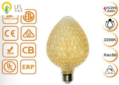 G80 Sıcak Beyaz Kısılabilir Filamentli 40W 5000K Dekoratif LED Ampüller