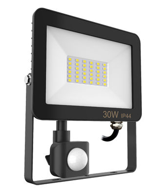Sertleştirilmiş cam mercek IR Sensörü 30W LED Projektör IP44