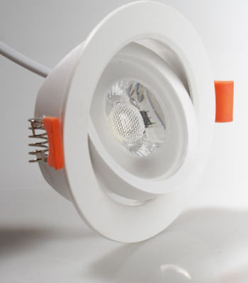 3watt / 5watt / 7watt Eco Plastik LED SMD Downlight 97Ra 550lm