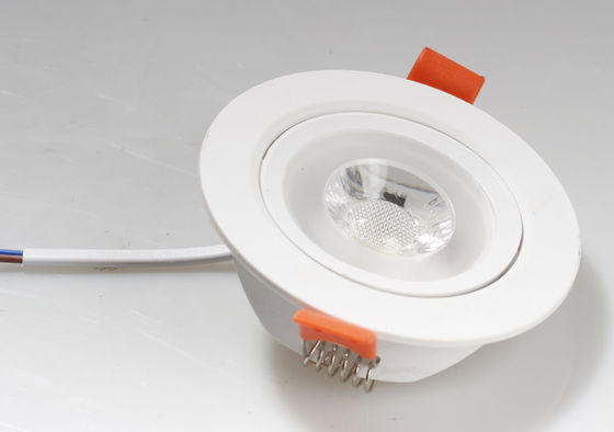 3watt / 5watt / 7watt Eco Plastik LED SMD Downlight 97Ra 550lm
